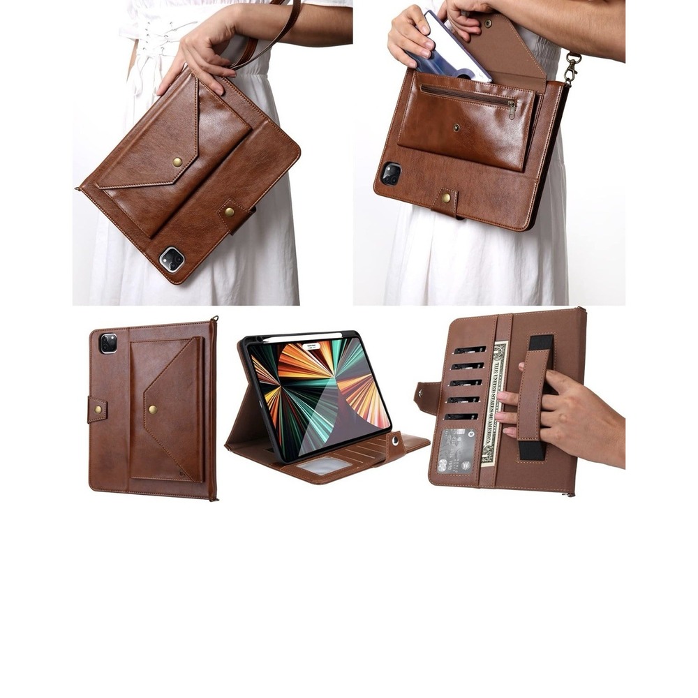 iPad Pro 12.9 Inch 2022/2021/2020/2018 PU Leather Case